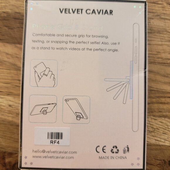 Velvet Caviar Floral & Stainless Steel Phone Grip & Stand - Picture 7 of 10